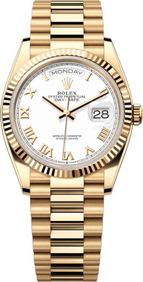 rolex day date 36 roman numerals|rolex day date 36 president.